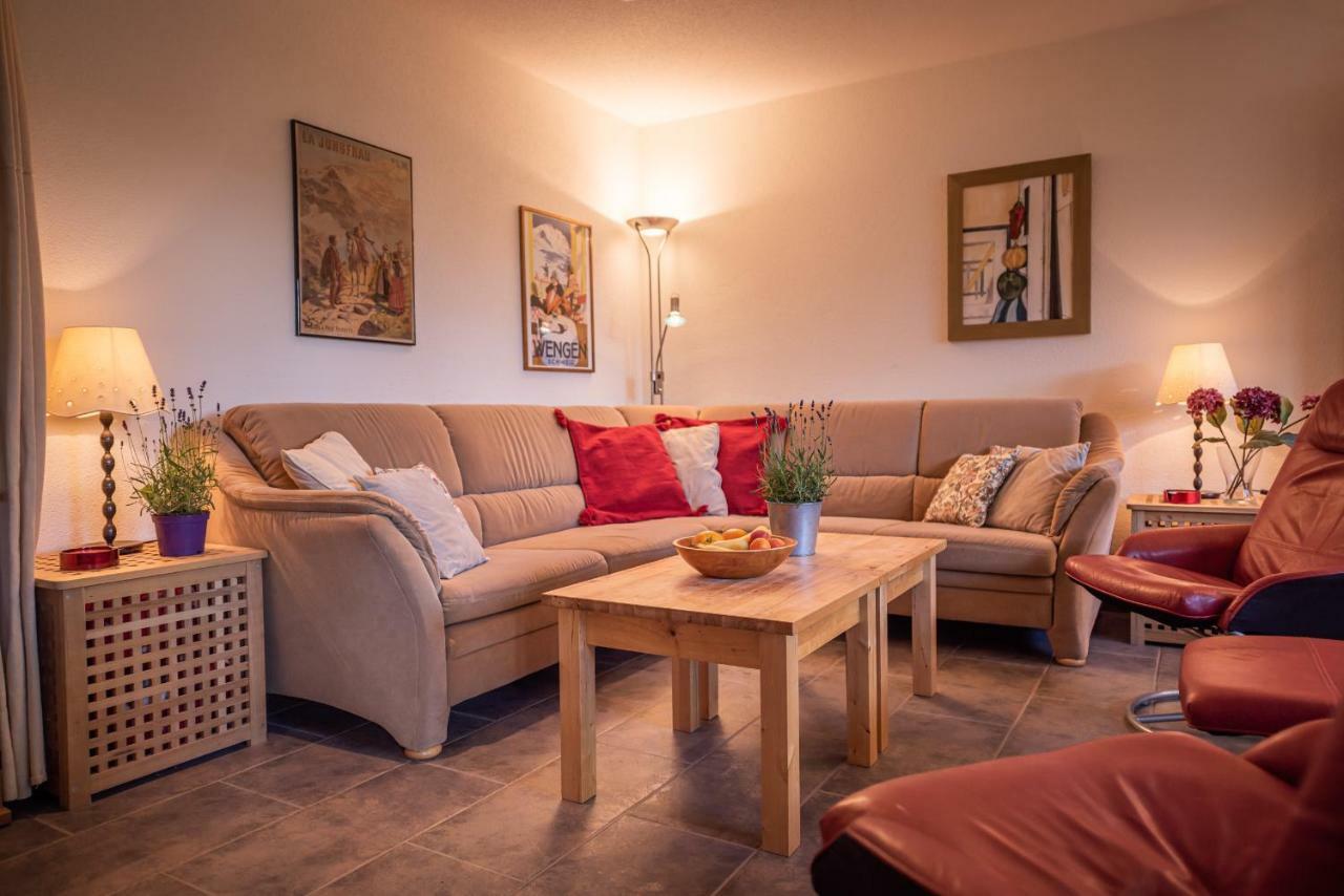 Roossi-Huus 3 Apartment Wengen Ngoại thất bức ảnh